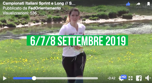 A SETTEMBRE CAMPIONATI ITALIANI IL PROMO