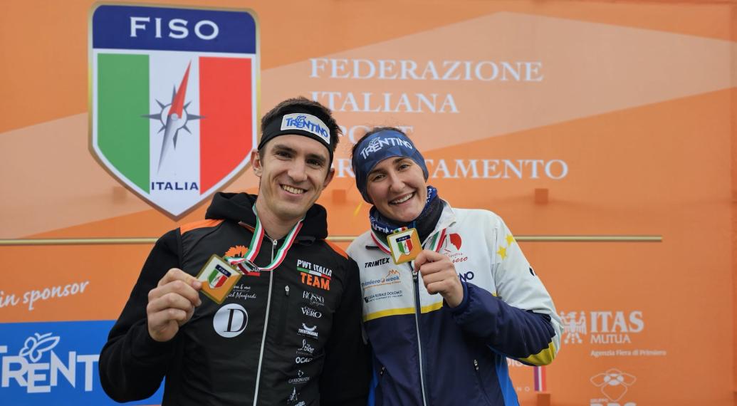 MATTIA DEBERTOLIS E ANNA PRADEL CAMPIONI ITALIANI LONG 