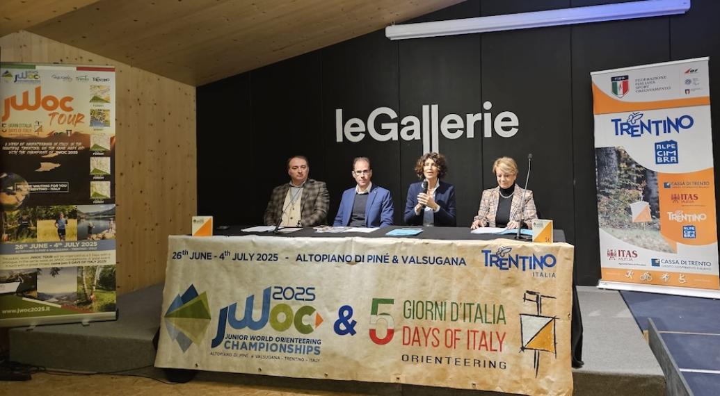 PRESENTATI  A TRENTO, IN GALLERIA PIEDICASTELLO, I JWOC2025 